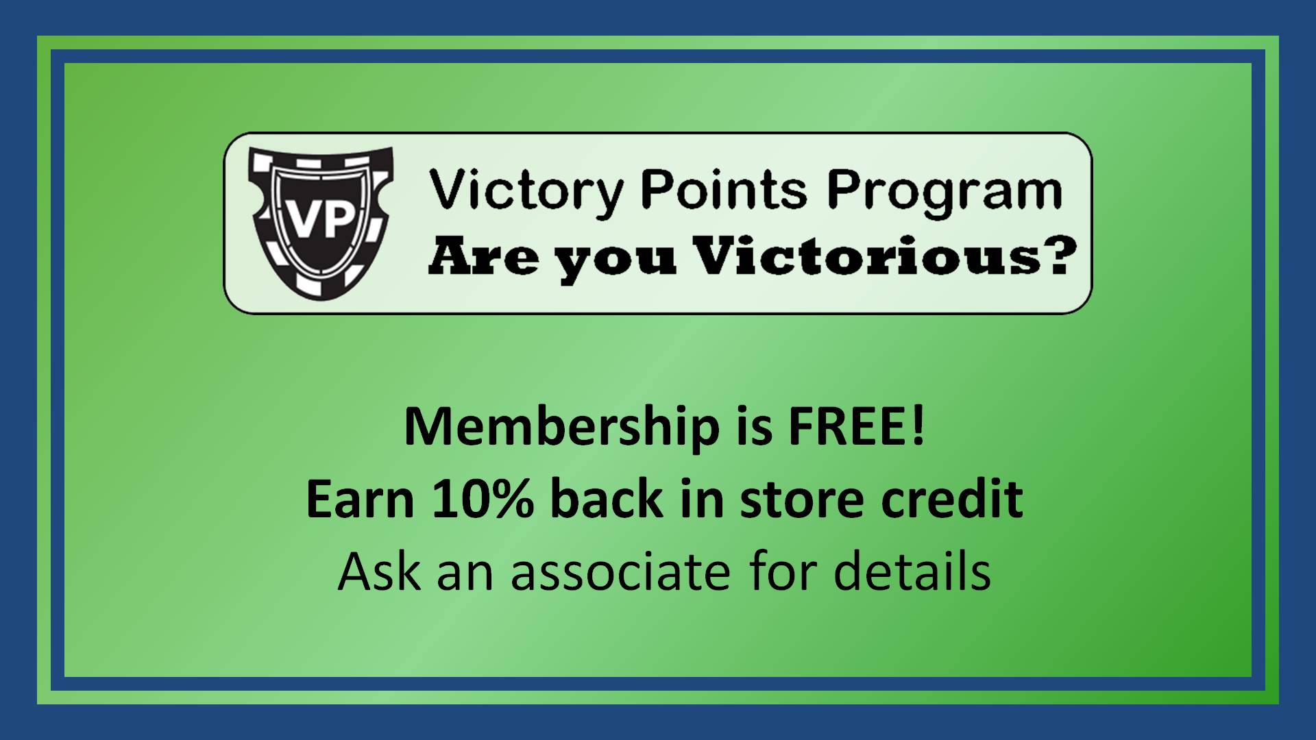 Victory Points Program